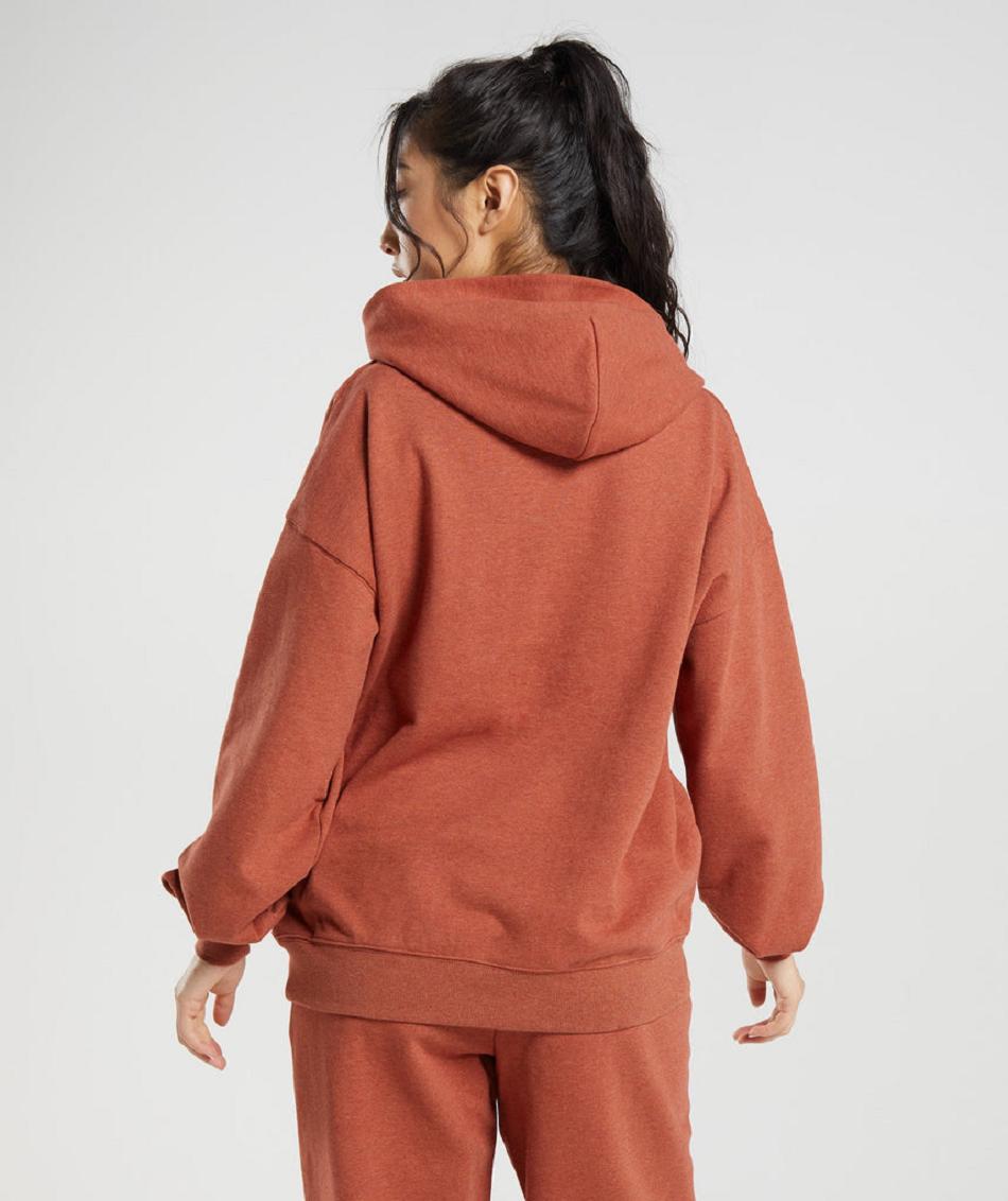 Sudadera Con Capucha Gymshark Rest Day Sweats Mujer Marrones | CO 2024WNB